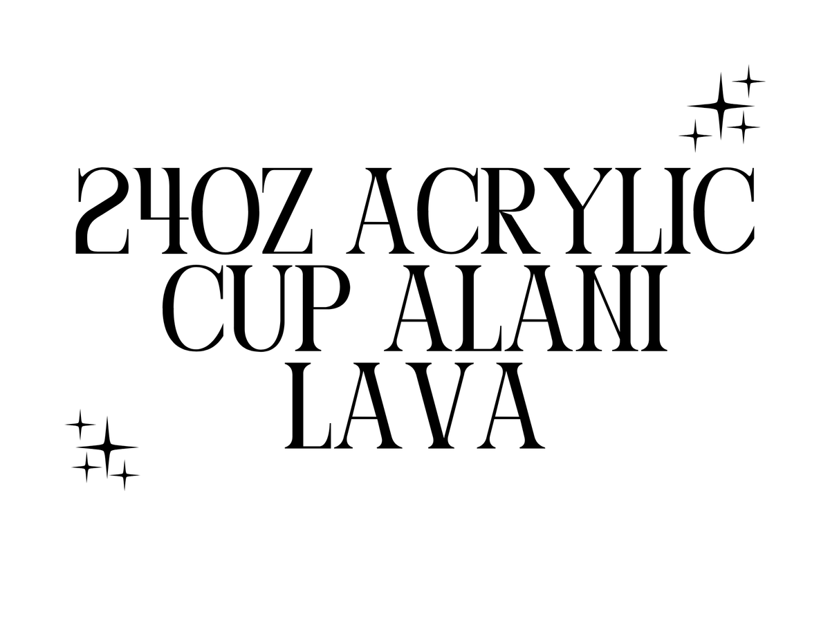 Alani Lava 24oz