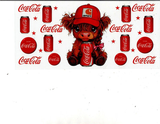 Highland Cow- Cola