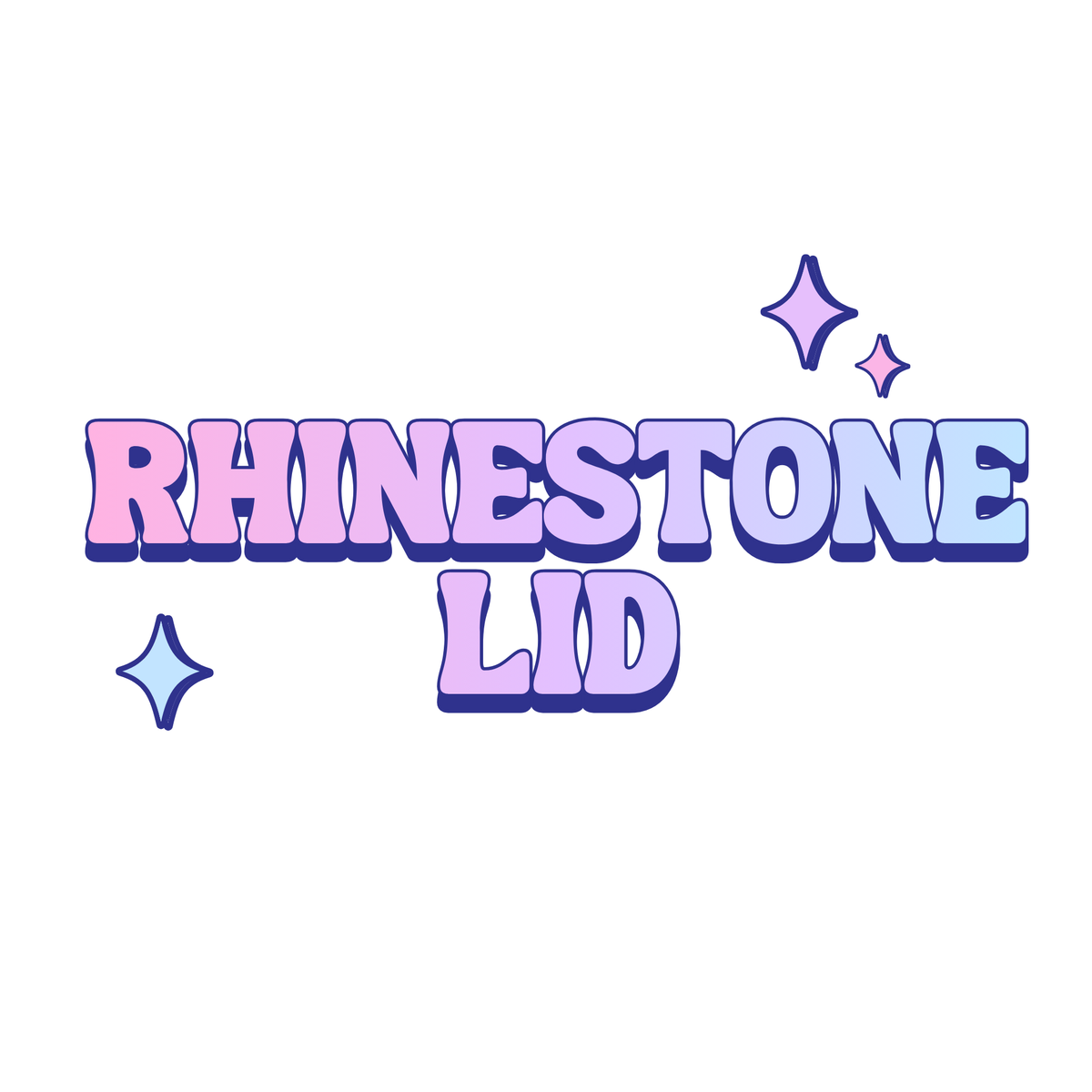 Rhinestone Lid 16oz