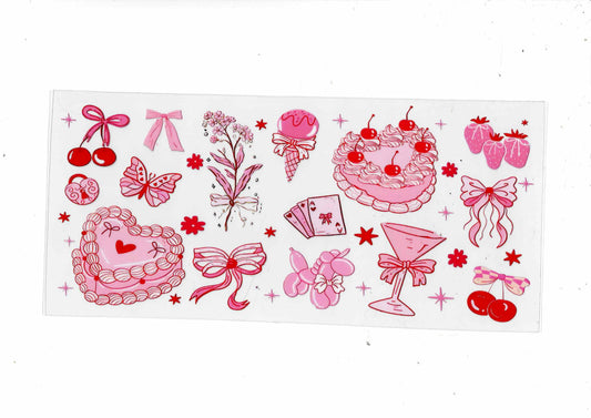 Pink Bows/Cake